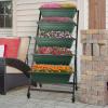 imagePure Garden Raised Garden Beds  5 Tier Vertical Garden Planter  Planters for Outdoor Plants  Gardening and Greenhouse Accessories Green