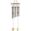 imagePure Garden 50LG1050 Metal and Wood Wind Chimes Bronze FinishBronze Finish