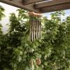 imagePure Garden 50LG1050 Metal and Wood Wind Chimes Bronze FinishBronze Finish
