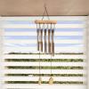 imagePure Garden 50LG1050 Metal and Wood Wind Chimes Bronze FinishBronze Finish