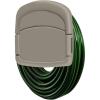 imageTrademark Home 82YJ481 150Foot Standard 58quot Outdoor Hanging Organizer Cabinet Mounted Garden Hose Storage Wheel 150 ft Capacity Light Gray