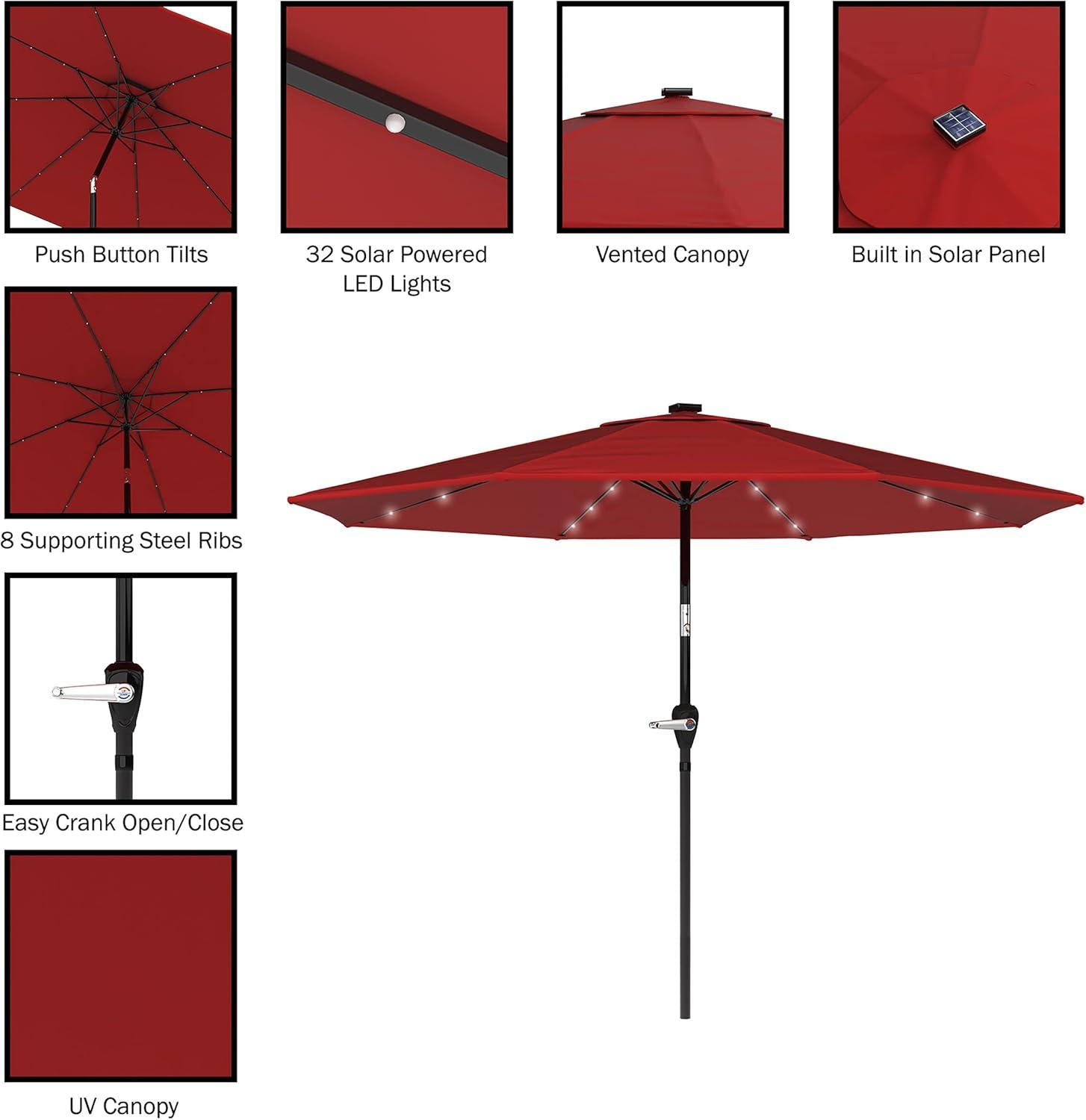 imagePure Garden Patio Umbrella with LightWithout Base