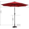 imagePure Garden 659740WEP Patio Umbrella Red