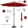 imagePure Garden 659740WEP Patio Umbrella Red