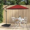 imagePure Garden Patio Umbrella Base  Outdoor Base Plates for Crossbar Pole Cantilever or Offset Umbrellas  220lb SandWeighted Total Capacity