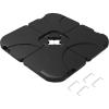 imagePure Garden Patio Umbrella Base  Outdoor Base Plates for Crossbar Pole Cantilever or Offset Umbrellas  220lb SandWeighted Total Capacity