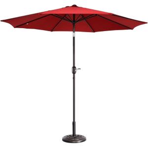 imagePure Garden 659740WEP Patio Umbrella Red
